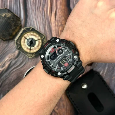 Чоловічий годинник Skmei 2018RDBK Red-Black