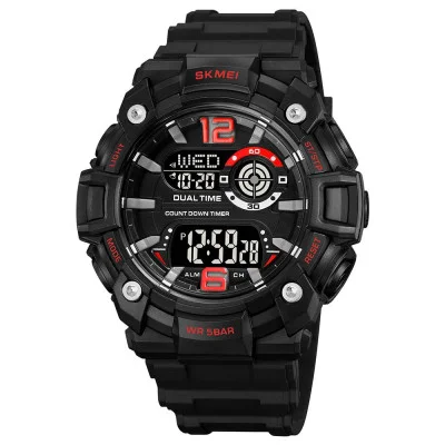 Чоловічий годинник Skmei 2018RDBK Red-Black
