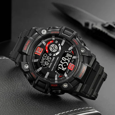 Чоловічий годинник Skmei 2018RDBK Red-Black