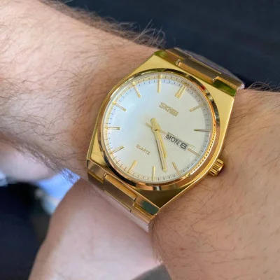 Чоловічий годинник Skmei 9288GDSI Gold-Silver