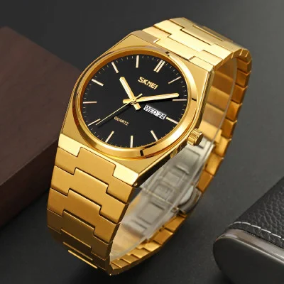 Чоловічий годинник Skmei 9288GDBK Gold-Black