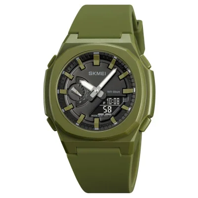 Мужские часы Skmei 2091AGBK Army Green Black