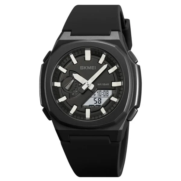 Мужские часы Skmei 2091BKWTWT Black-White White фото 1