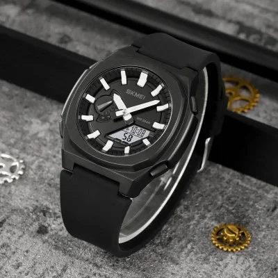 Чоловічий годинник Skmei 2091BKWTWT Black-White White