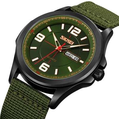 Чоловічий годинник Skmei 9315AG Army Green