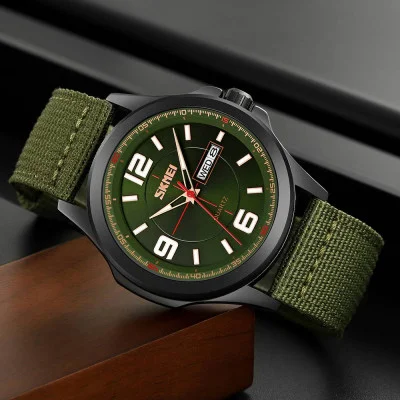 Чоловічий годинник Skmei 9315AG Army Green