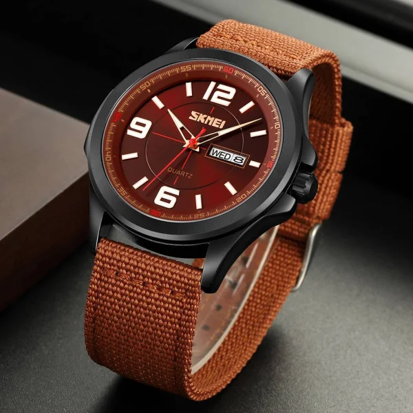 Чоловічий годинник Skmei 9315BN Brown фото 4