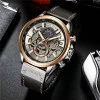 Чоловічий годинник Curren 8380 Cuprum-Silver-Brown фото 3