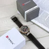 Чоловічий годинник Curren 8380 Cuprum-Silver-Brown фото 6