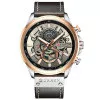 Чоловічий годинник Curren 8380 Cuprum-Silver-Brown фото 2
