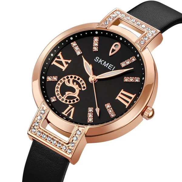 Жіночий годинник Skmei 1977BKBK Black-Black фото 3