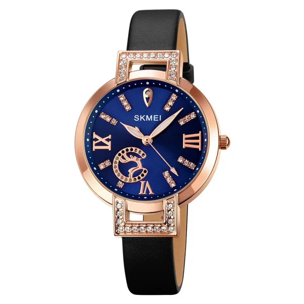 Жіночий годинник Skmei 1977BUBK Blue-Black фото 1