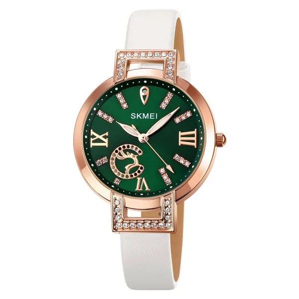 Жіночий годинник Skmei 1977WT White фото 1