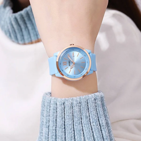 Жіночий годинник Skmei 2008BU Blue фото 4