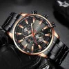 Мужские часы Curren 8351 Black-Cuprum фото 3