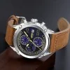 Чоловічий годинник Skmei 2051SIBN Silver-Brown фото 5
