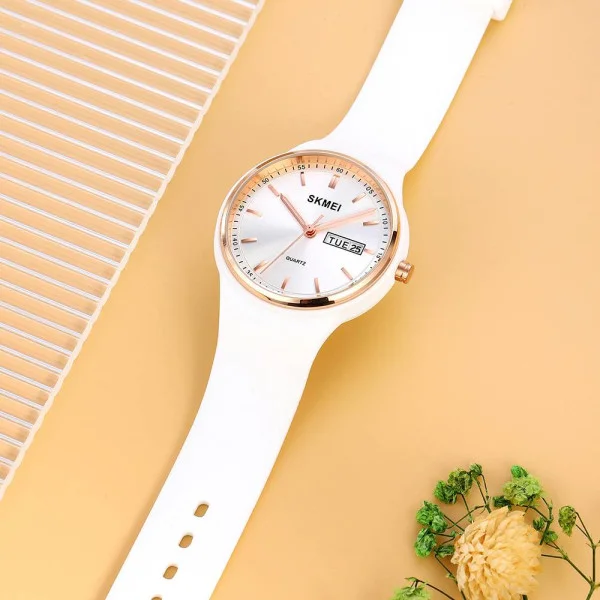 Жіночий годинник Skmei 2057WT White фото 5
