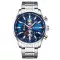 Curren 8351 Silver-Blue