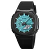 Мужские часы Skmei 2091BKLTBUWT Blask-Lignt Blue-White фото 2
