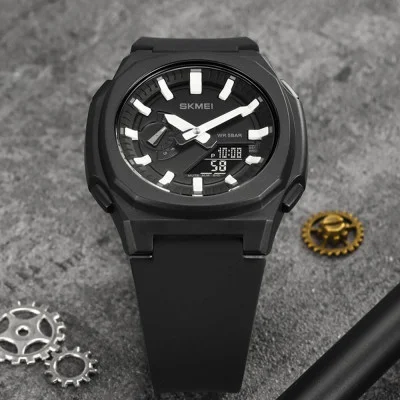 Чоловічий годинник Skmei 2091BKWTBK Black-White-Black