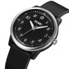 Кварцовий годинник Skmei 2008BK-AC Black Numbers фото 3