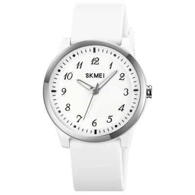 Жіночий годинник Skmei 2008WT-AC White Numbers