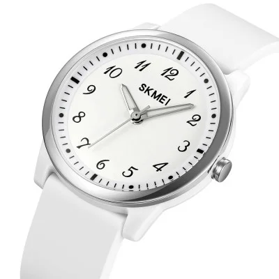 Жіночий годинник Skmei 2008WT-AC White Numbers