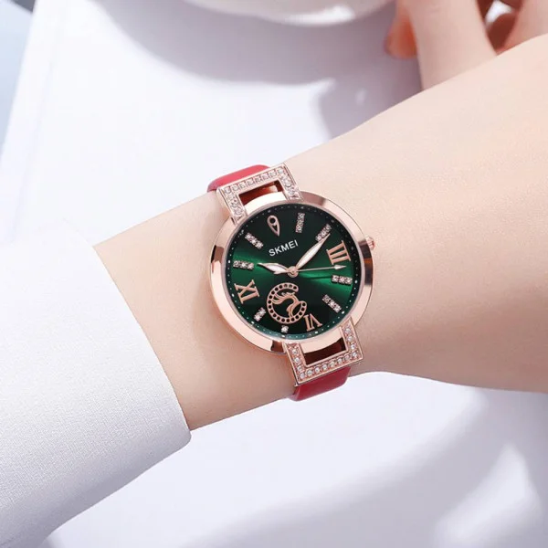Жіночий годинник Skmei 1977RD Red фото 3