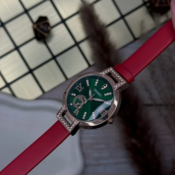 Жіночий годинник Skmei 1977RD Red фото 7