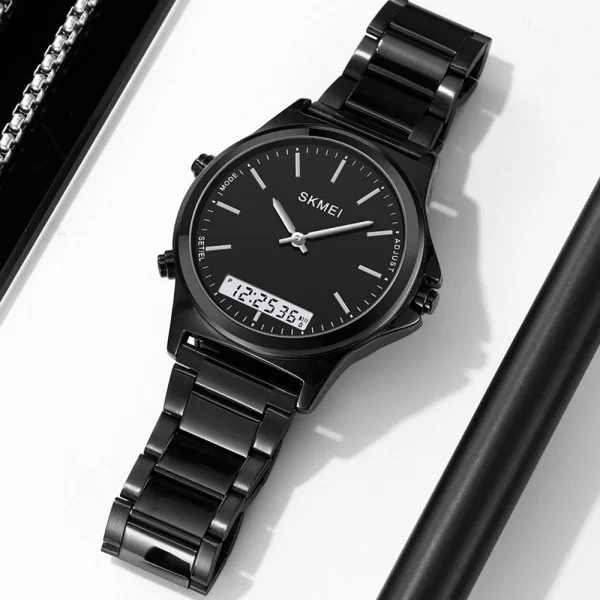 Чоловічий годинник Skmei 2120BKBK Black-Black фото 4