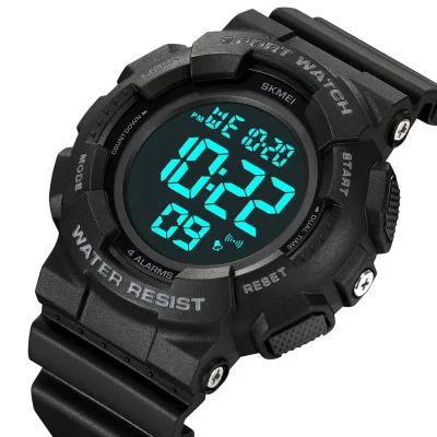 Електронний годинник Skmei 2081BKBK Black-Black