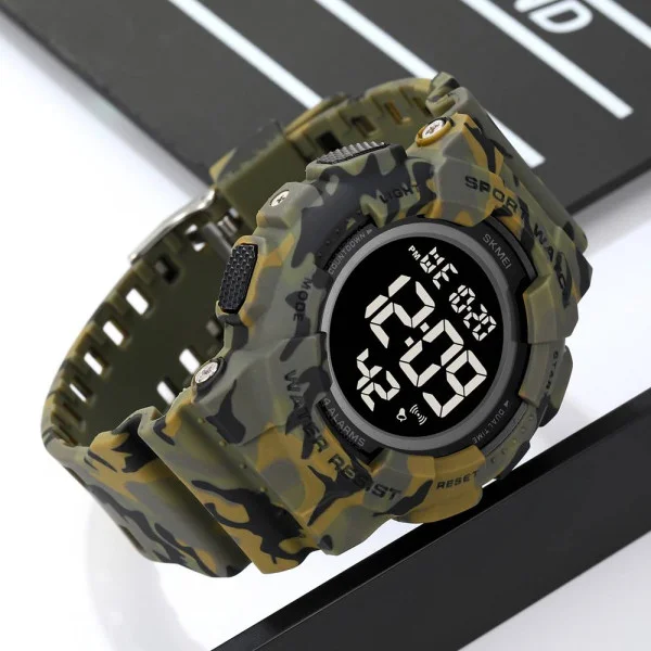 Мужские часы Skmei 2081CMGNBK Camo Green-Black фото 4