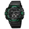 Чоловічий годинник Skmei 2110BKGN Black-Green фото 2