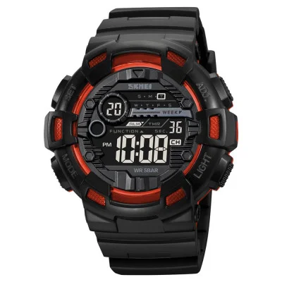Чоловічий годинник Skmei 2110BKOG Black-Orange