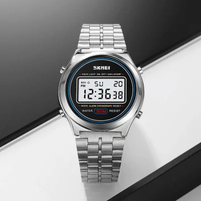 Чоловічий годинник Skmei 2146SI Silver