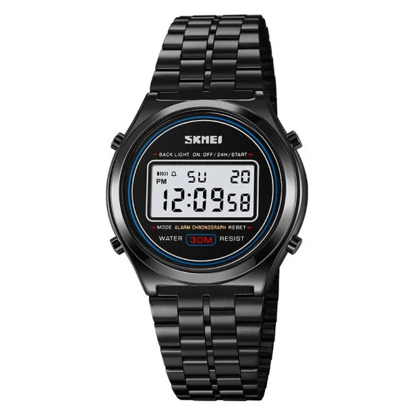 Чоловічий годинник Skmei 2146BK Black фото 1