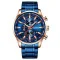 Curren 8351 Blue-Cuprum
