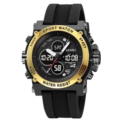 Чоловічий годинник Skmei 2065BKGD Black-Gold