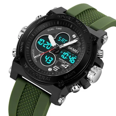 Чоловічий годинник Skmei 2065AG Army Green