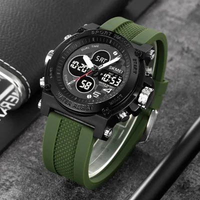 Чоловічий годинник Skmei 2065AG Army Green