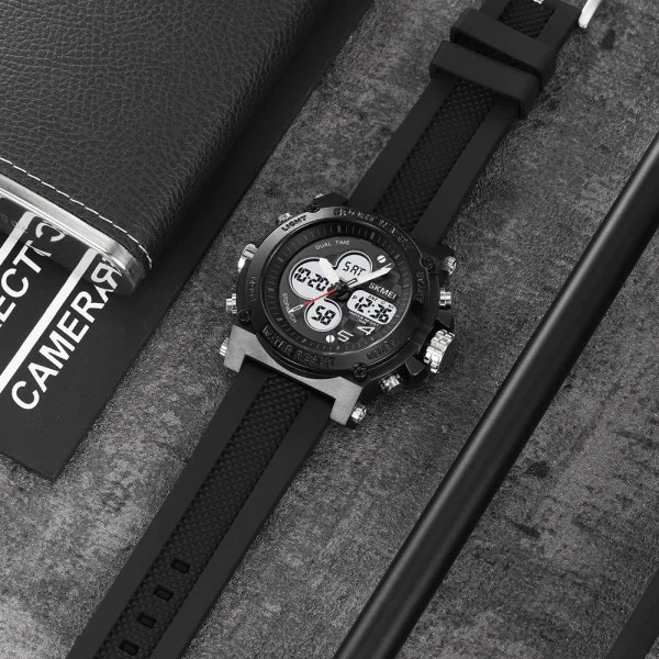 Мужские часы Skmei 2065BKWT Black-White фото 4