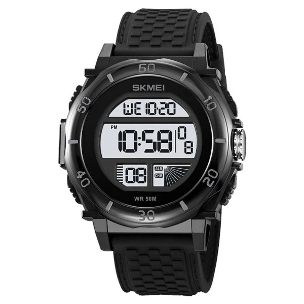 Чоловічий годинник Skmei 2099BKWT Black-White фото 1