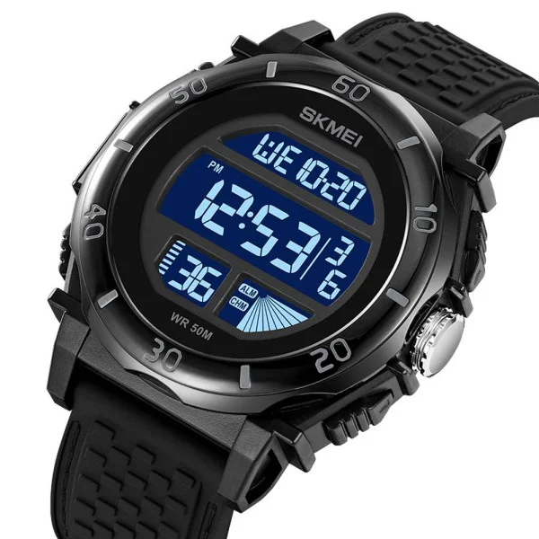 Чоловічий годинник Skmei 2099BKBK Black-Black фото 3