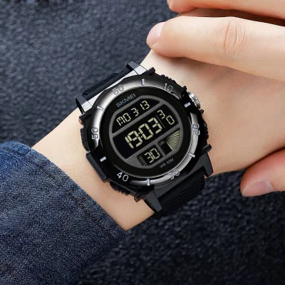 Чоловічий годинник Skmei 2099BKBK Black-Black
