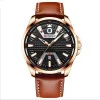 Чоловічий годинник Curren 8379 Cuprum-Black-Brown фото 2