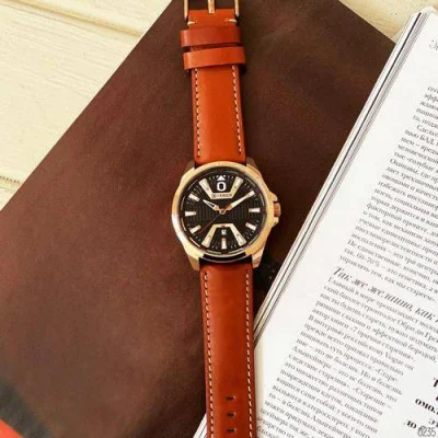 Мужские часы Curren 8379 Cuprum-Black-Brown