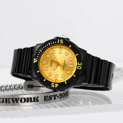 Жіночий годинник Skmei 2012BKGD Black-Gold