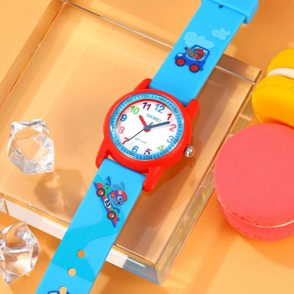 Дитячий годинник Skmei 2157BURD Blue-Red фото 4