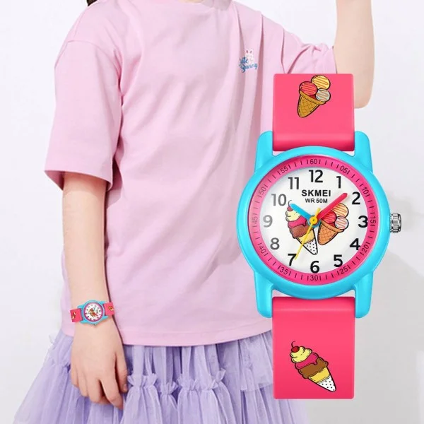 Дитячий годинник Skmei 2157LBUPK Light Blue-Pink фото 5