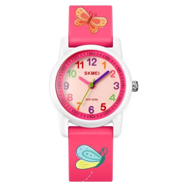 Дитячий годинник Skmei 2157PKWT Pink-White фото 1